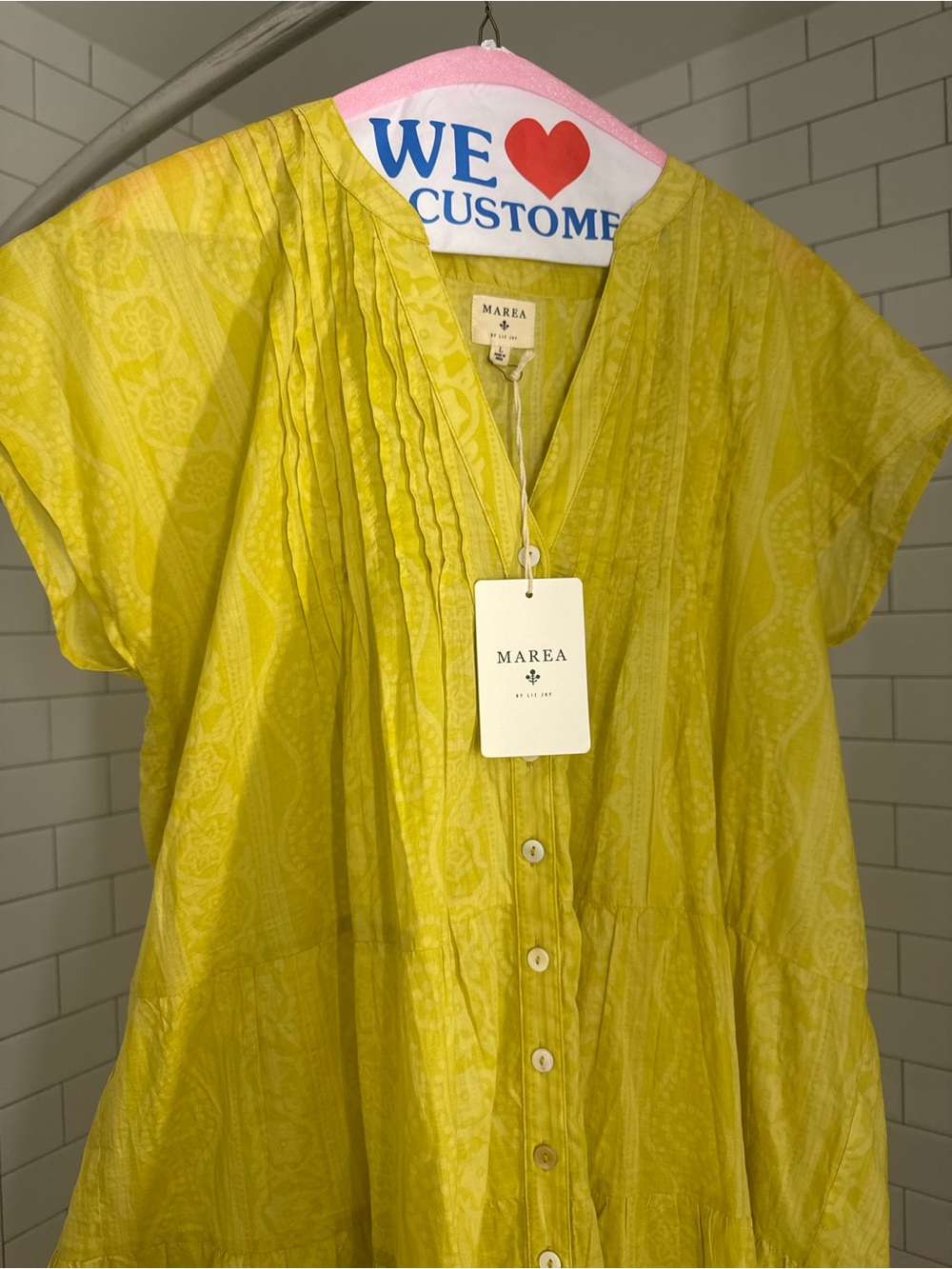 MAREA Mackenzie Dress in Citronelle Grace Print
